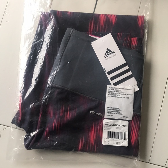 Adidas High-Rise All Over Print Long Tights - Picture 7 of 7